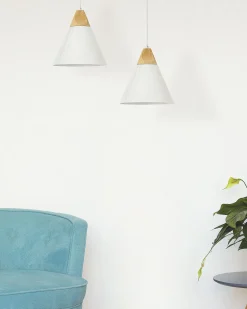 Candeeiro De Teto Em Aluminio Branco Albano