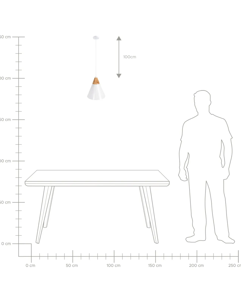 Candeeiro De Teto Em Aluminio Branco Albano