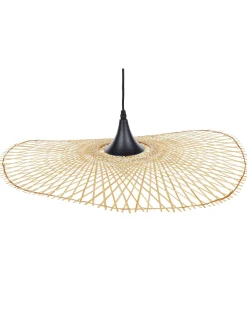 Candeeiro De Teto Em Bambu Castanho Claro 60 Cm Floyd