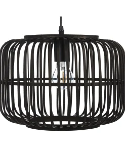 Candeeiro De Teto Em Bambu Preto Macheke