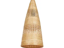 Candeeiro De Teto Em Bambu Castanho Claro Suam