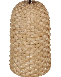 Candeeiro De Teto Em Bambu Castanho Claro Kerio