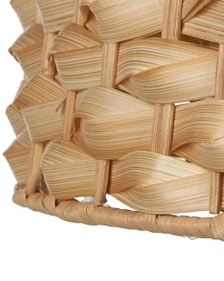 Candeeiro De Teto Em Bambu Castanho Claro Kerio