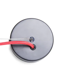 Candeeiro De Teto Em Betao E Metal Branco Verde