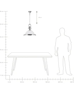 Candeeiro De Teto Em Metal Cromado E Vidro Ebron