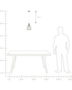 Candeeiro De Teto Em Metal Dourado Conca