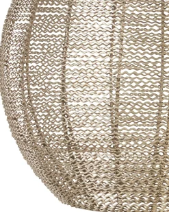 Candeeiro De Teto Em Metal Bronze Tista
