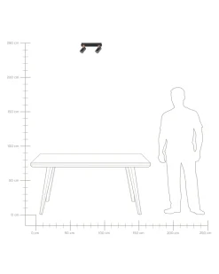 Candeeiro De Teto Em Metal Preto E Cor De Cobre Para 2 Lampadas Klip