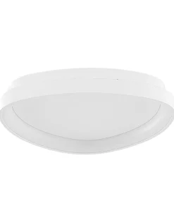 Candeeiro De Teto Em Metal Branco Nanding