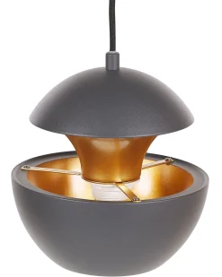 Candeeiro De Teto Em Metal Preto Bojana