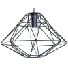 Candeeiro De Teto Em Metal Preto Guam