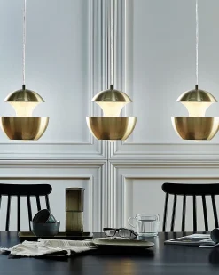 Candeeiro De Teto Em Metal Cor De Bronze Bojana