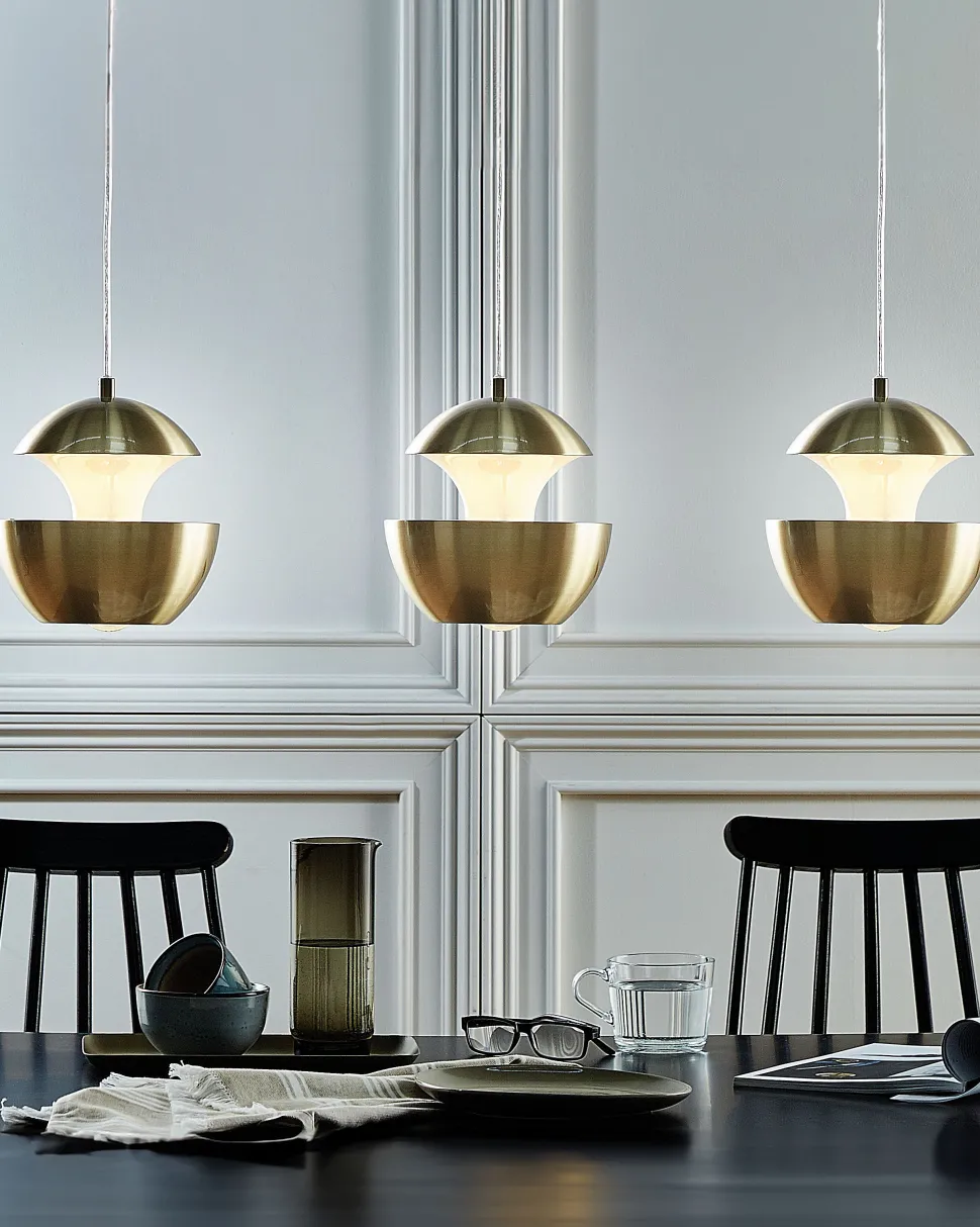 Candeeiro De Teto Em Metal Cor De Bronze Bojana