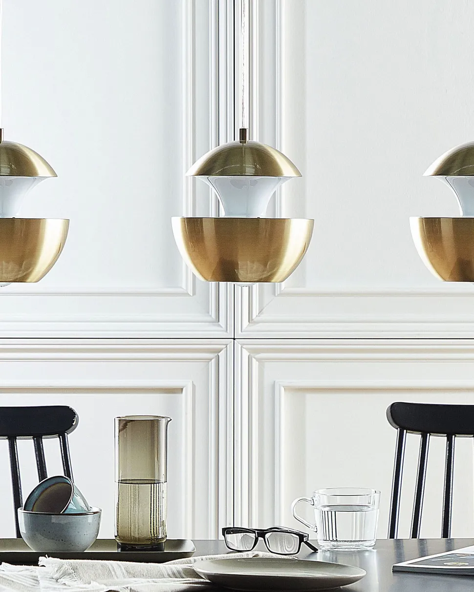 Candeeiro De Teto Em Metal Cor De Bronze Bojana