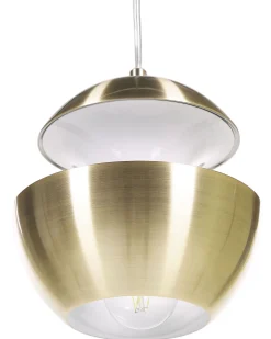 Candeeiro De Teto Em Metal Cor De Bronze Bojana