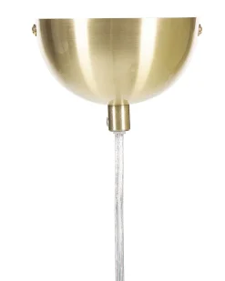 Candeeiro De Teto Em Metal Cor De Bronze Bojana