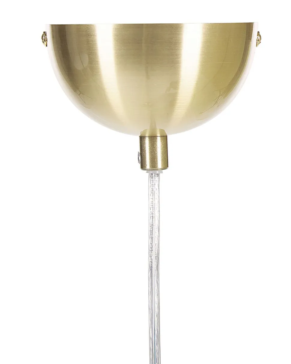 Candeeiro De Teto Em Metal Cor De Bronze Bojana