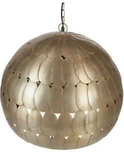 Candeeiro De Teto Em Metal De Cor Bronze Harangi