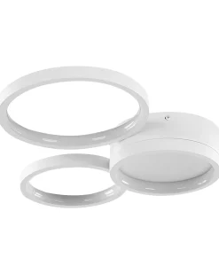 Candeeiro De Teto Em Metal Branco Agnat