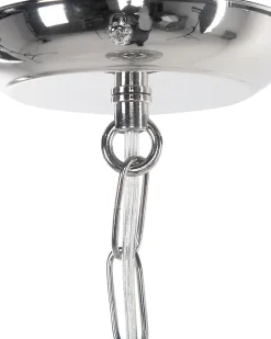 Candeeiro De Teto Em Metal Prateado Tyne