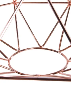 Candeeiro De Teto Em Metal Cor De Cobre Guam