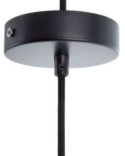 Candeeiro De Teto Em Metal Preto E Cor De Bronze Swift L