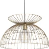 Candeeiro De Teto Em Metal Bronze Mahanadi