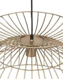 Candeeiro De Teto Em Metal Bronze Mahanadi