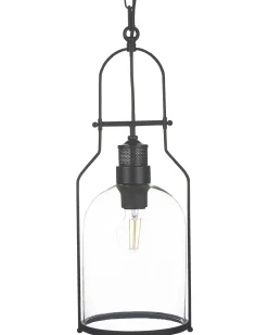 Candeeiro De Teto Em Metal Preto Bashilo