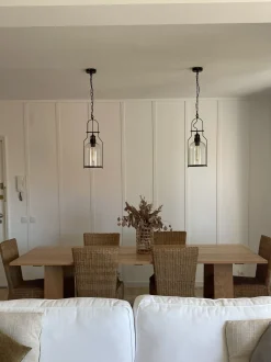 Candeeiro De Teto Em Metal Preto Bashilo