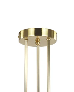 Candeeiro De Teto Em Metal Cor De Bronze Kidane