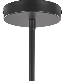 Candeeiro De Teto Em Metal Preto Adawro