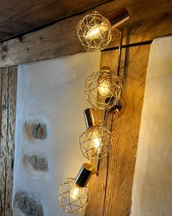 Candeeiro De Teto Em Metal Cor De Cobre Chenab