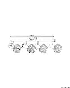 Candeeiro De Teto Em Metal Cor De Cobre Chenab