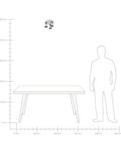 Candeeiro De Teto Em Metal Preto E Branco 3 Luzes Baro