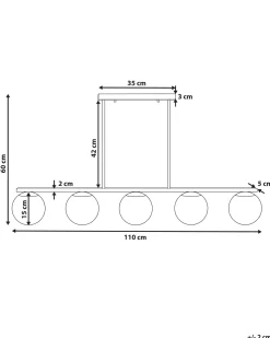 Candeeiro De Teto Em Metal Dourado Zikuli