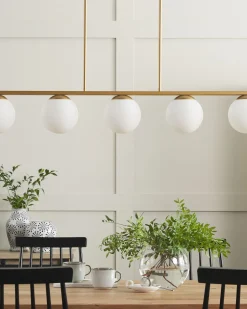 Candeeiro De Teto Em Metal Dourado Zikuli