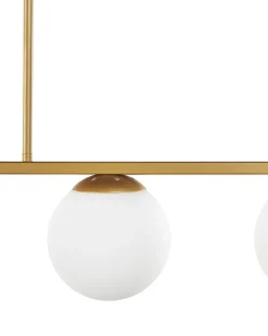 Candeeiro De Teto Em Metal Dourado Zikuli