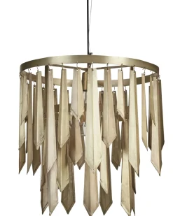 Candeeiro De Teto Em Metal De Cor Bronze Chambal