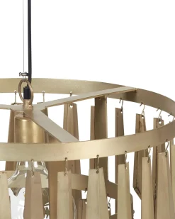 Candeeiro De Teto Em Metal De Cor Bronze Chambal