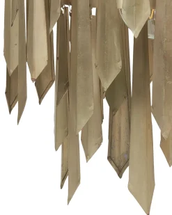 Candeeiro De Teto Em Metal De Cor Bronze Chambal