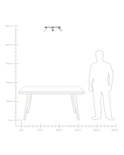 Candeeiro De Teto Em Metal Preto E Branco Para 3 Lampadas Klip