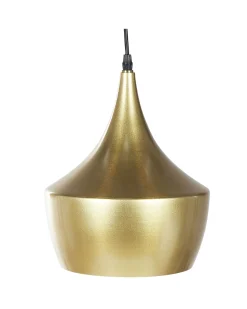 Candeeiro De Teto Em Metal Dourado 142 Cm Fraser