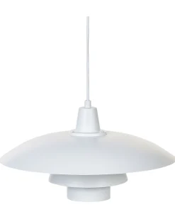 Candeeiro De Teto Em Metal Branco Deel