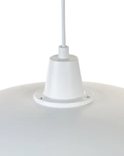 Candeeiro De Teto Em Metal Branco Deel