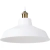 Candeeiro De Teto Em Metal Branco Pechora