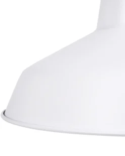 Candeeiro De Teto Em Metal Branco Pechora