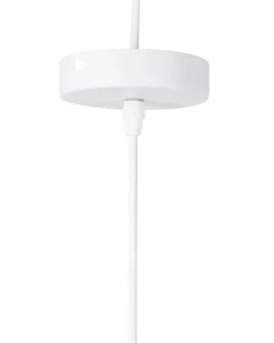 Candeeiro De Teto Em Metal Branco Pechora
