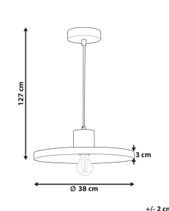 Candeeiro De Teto Em Metal Preto Bogan