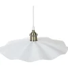 Candeeiro De Teto Em Metal Branco Phils
